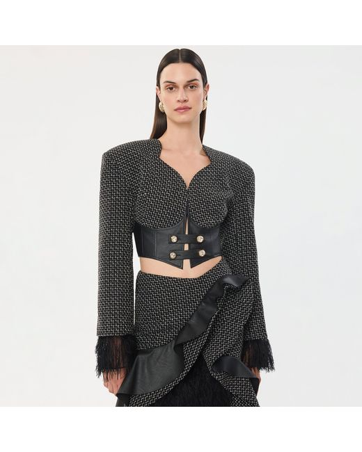 Saint Ones Black Nycus Top