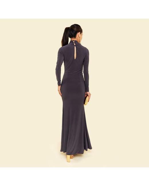 Celestine & Mae Blue Silene Maxi Dress