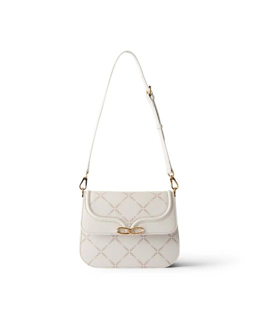 Agcf Ascot Shoulder Bag Off- Canvas in White | Lyst UK