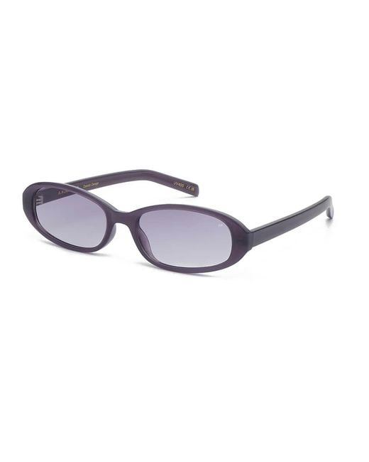 A.Kjærbede Metallic Macy Sunglasses Shadow