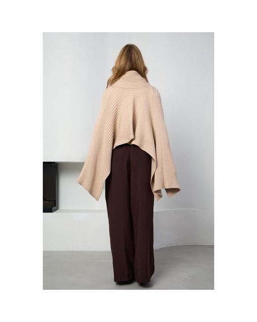 Saachi Natural Drapey Ribbed Shawl