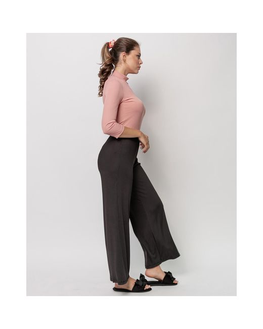 Oh!Zuza Pink Rib Rollneck Top