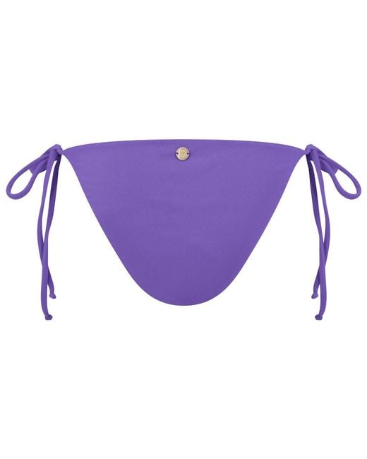 Blake Swimwear Purple String Bikini Bottom