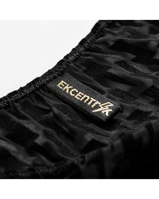 Ekcentrik Black Thunderbeats Flared Pants