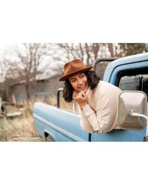 Jamie Slye Hats + Accessories Brown Buddy Wool Fedora Hat