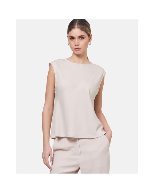 Helen Mcalinden Pink Neutrals Nicki Natural Pearl Top