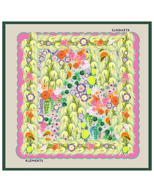 Klements Green Bandana Scarf