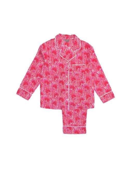 Lime Tree Design Pink Pyjamas