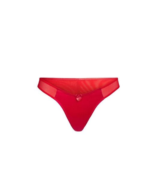 Scarlett Gasque Red Tallulah Knicker