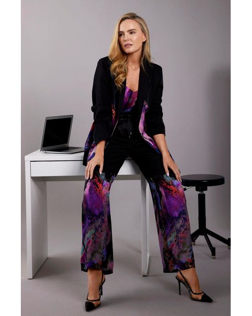 Zafur Blue Mayfair Trouser