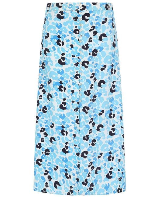 Mercy Delta Blue Moulton Skirt Pina Colada Aqua