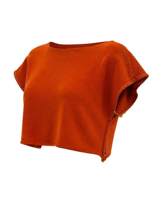 Gajú Orange Nomad Top