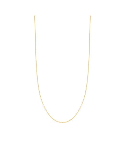 Esterah Metallic Fine Chain Necklace