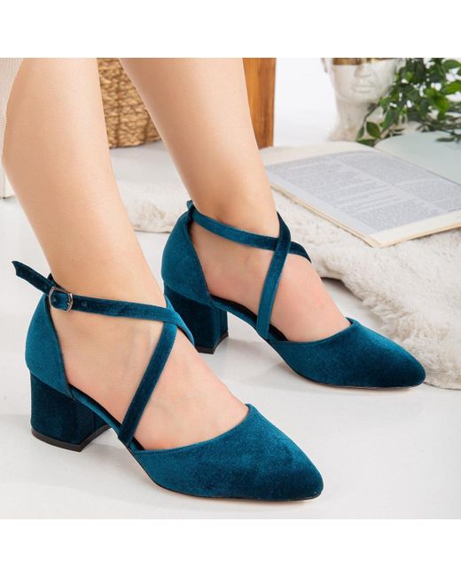 Forever & Always Shoes Blue Dolly