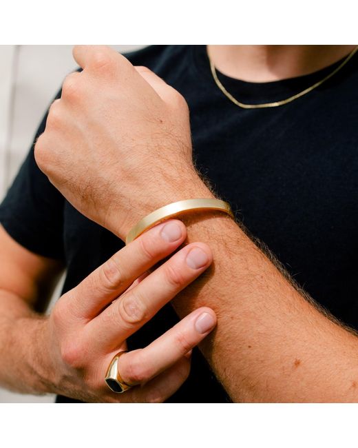Coco & Kinney Metallic Ben Bangle for men