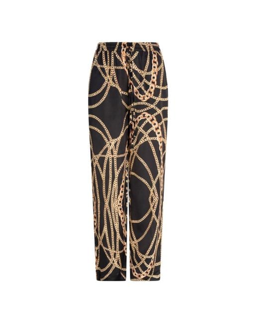 Circular Path Black Lounge Pants