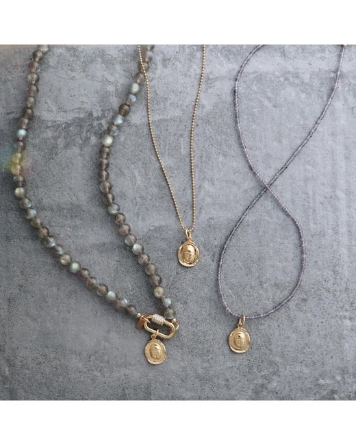 Hye Jane Jewelry Metallic Noor Scarab Necklace