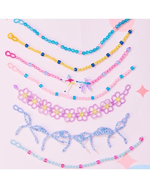 Tillie Beads Blue Sky Daily Wear Carnival Bead Necklace