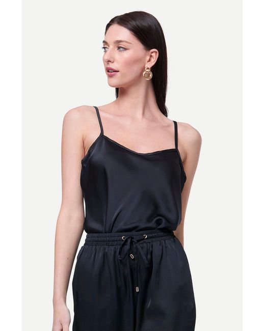 Zafur Black Cami
