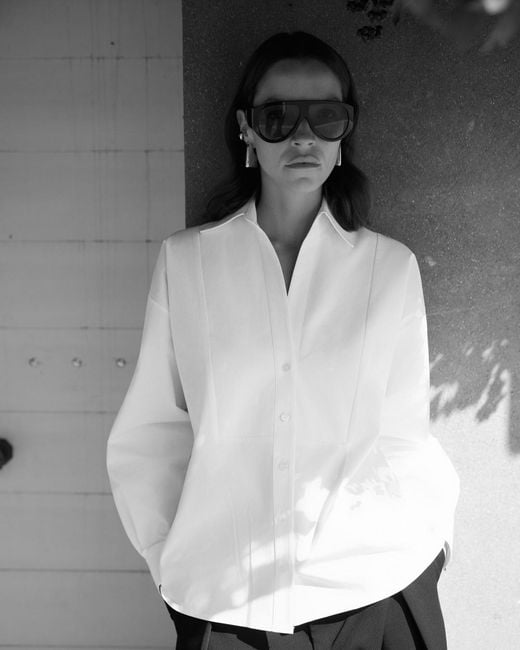 Fob Paris White Yevgeniya Shirt