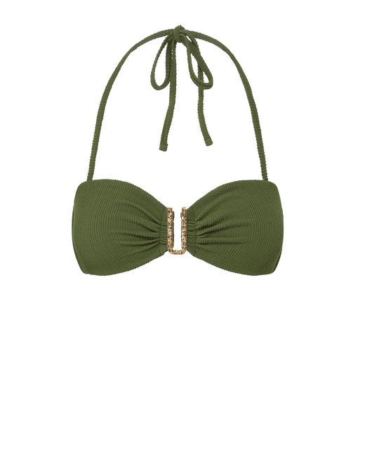 Change of Scenery Green Neutrals Cindy Embellish Top