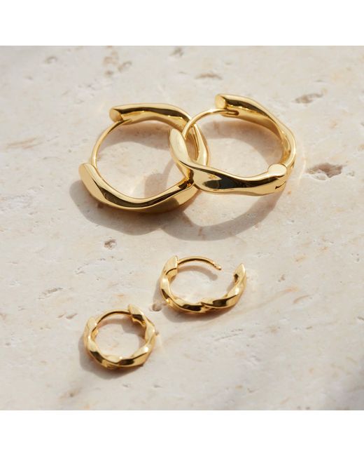 Muru Metallic Mini Karma Hoops