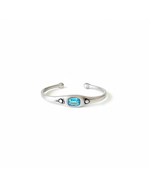 By Virgo White Caelis Bracelet