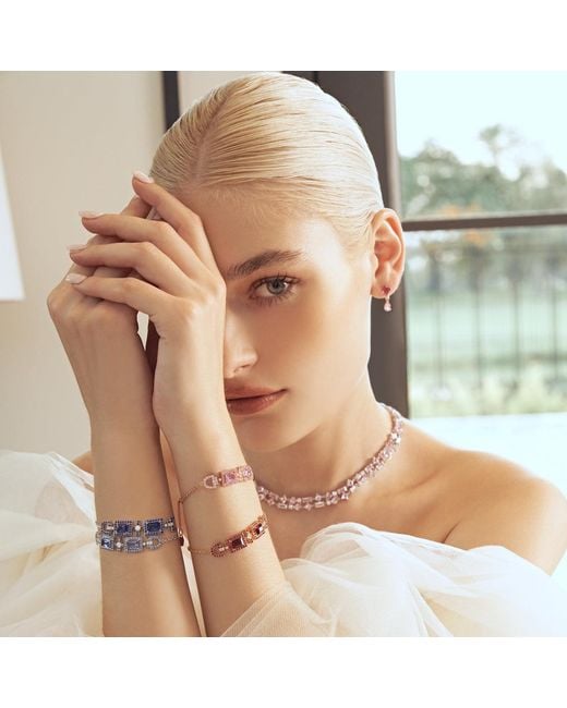 Juvetti Blue Ciceris Bracelet Ceylon Sapphire & Diamond
