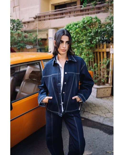 Up-fuse Blue Jacket
