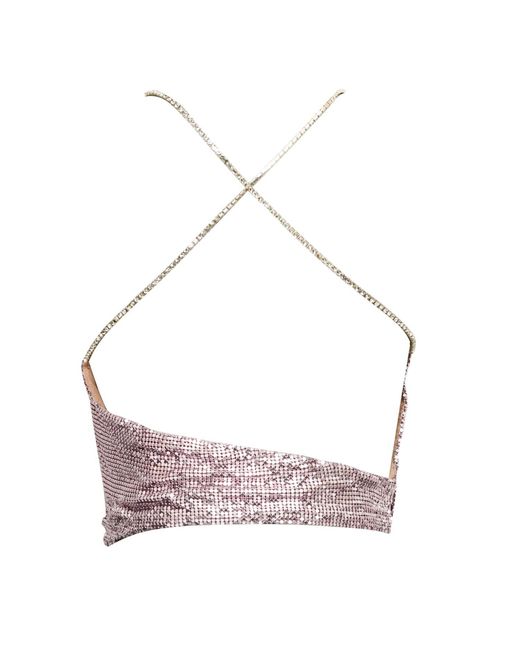 Paloma Lira Metallic Lilac Metal Top