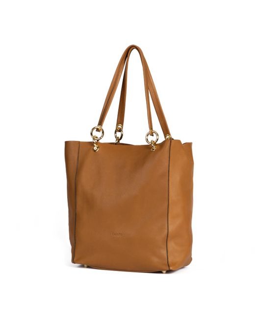 Danni Ro Brown Neutrals June Bag Bamboo