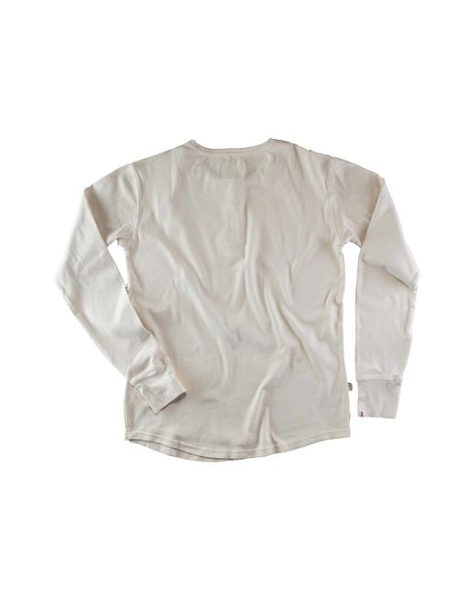&SONS Trading Co Gray Neutrals &Sons The New Elder Henley Shirt Raw for men