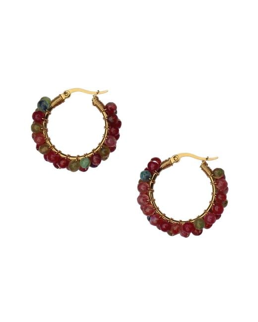 FV Jewellery Metallic Steel Me Earrings