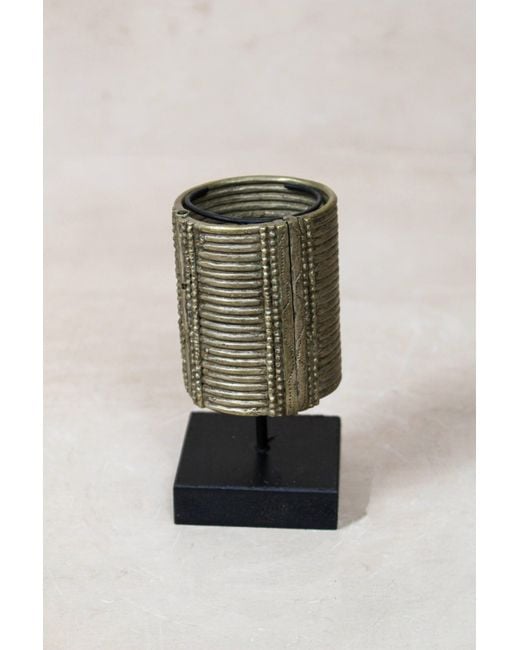 Botanical Boys Green Vintage Ethiopian Cast-Toned Bracelet Dure