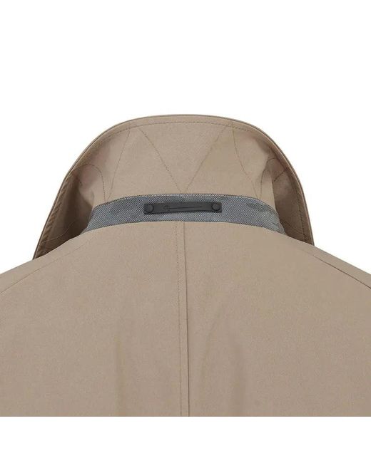 Guards London Brown Neutrals Wentworth Travel Raincoat for men