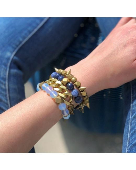 Rachel Nathan Metallic On Point: Indian Brass Bracelet
