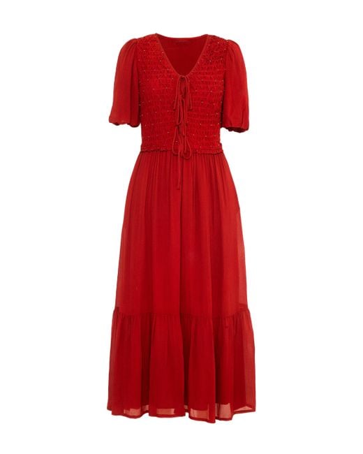strapless open back dress Aftergold Rust Cutout I Dress - M Size - Women's Dresses main image 1