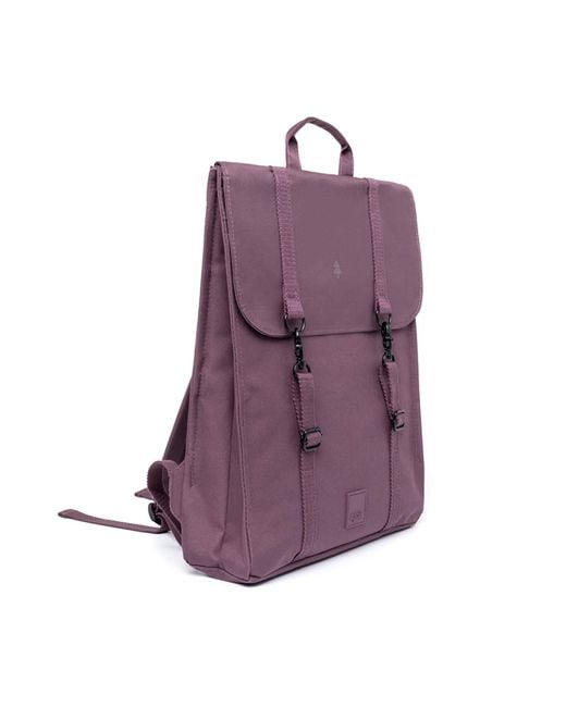 Lefrik Purple Handy Backpack Stripes