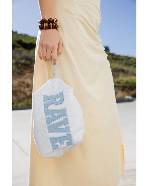 Rave on Trend Gray Rave Pouch