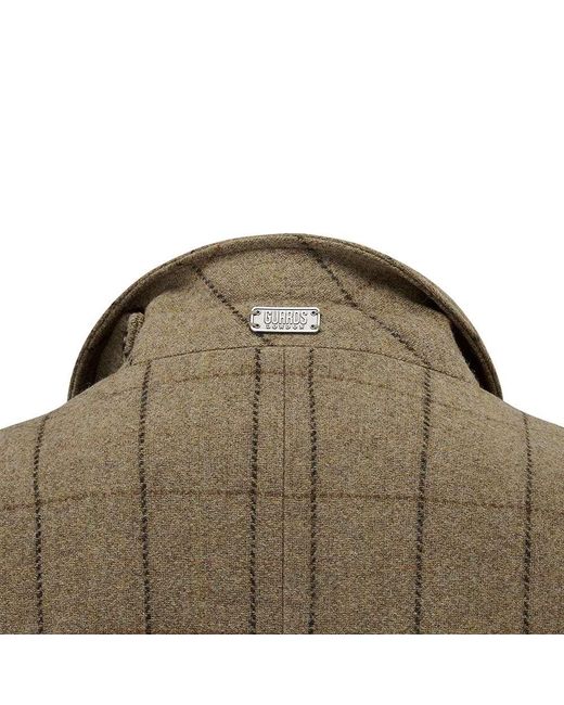 Guards London Green Allenby Wool Tweed Blazer for men
