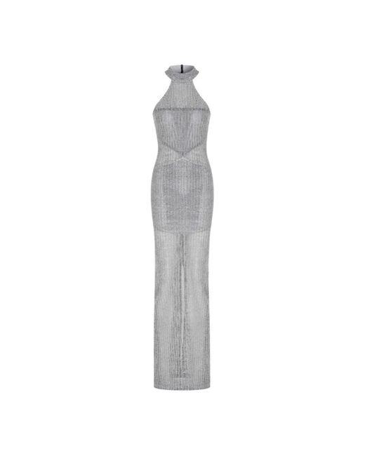 Maeve Gray Moonlight Drive Sequined Dress