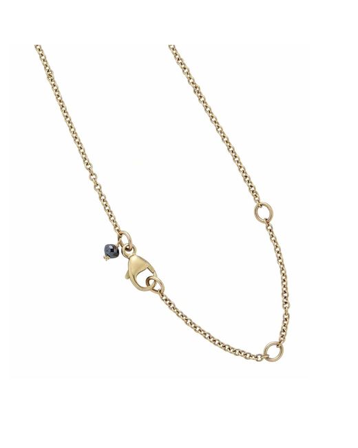 Rahul's Jewels Metallic 16"-18" Adjustable Foundations 14 Karat Cable Chain