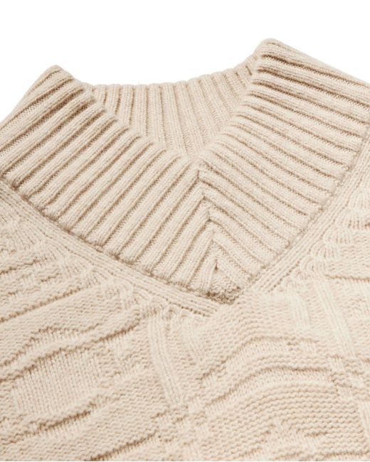 Thinking Mu Natural Neutrals Ivory Wool Miranda Sweater