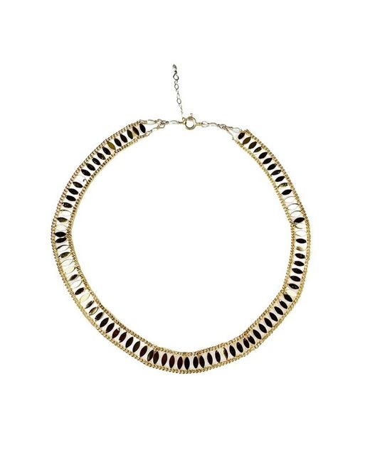 Lexi Jewelry Metallic Golden Hour Choker Necklace