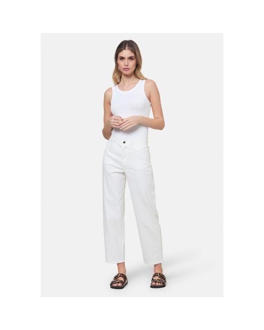 Helen Mcalinden White Niamh Jeans