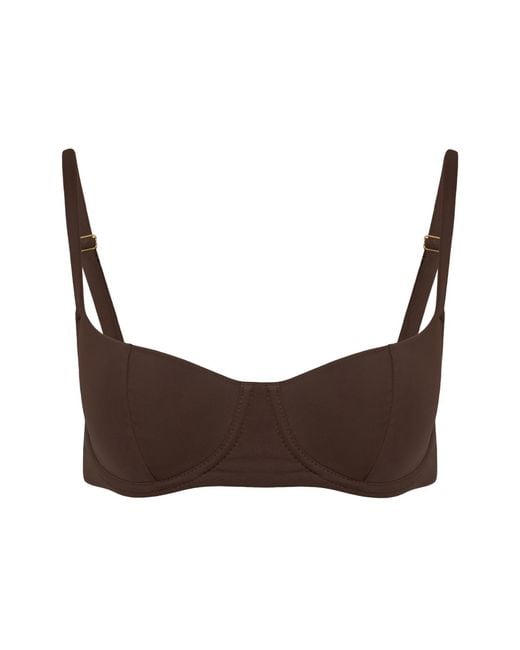 Daily Underwear Brown Top Azia Chocolate