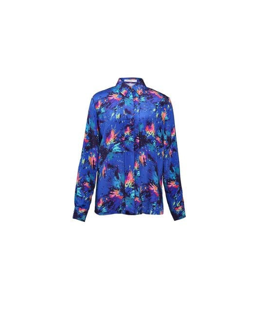 Emma Wallace Blue Lienna Shirt