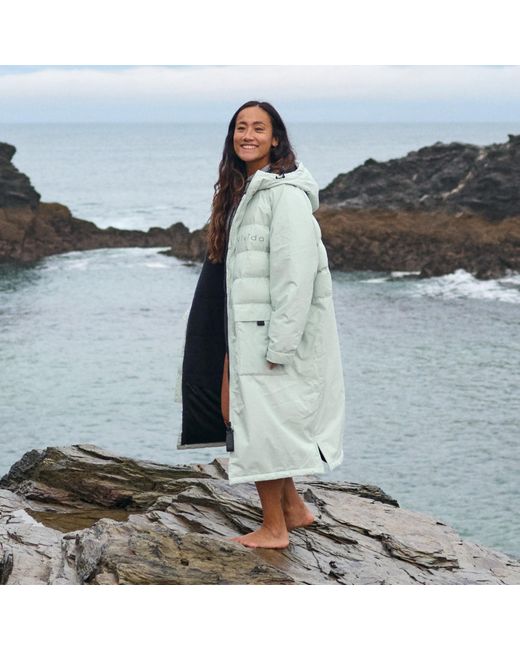 Vivida Green All Weather Puffer Changing Robe