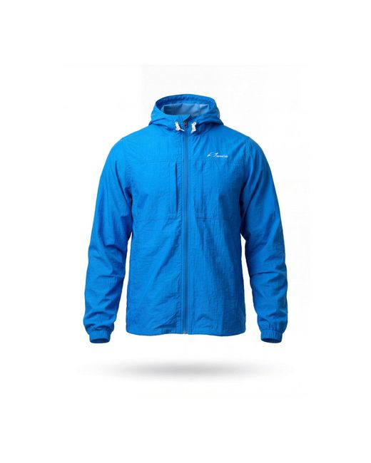 Saved Lab Blue Windbreaker for men