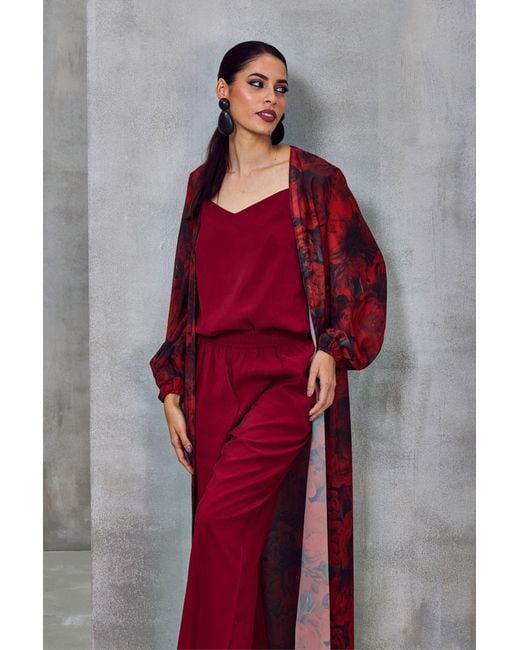 Ashita Fernandes Red Neutrals Sehr Top